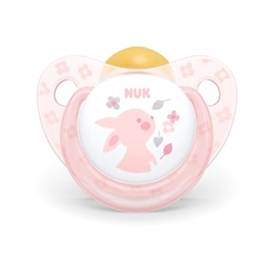 Nuk Baby Rose Kauçuk Emzik 6-18 Ay Tavşan 734035