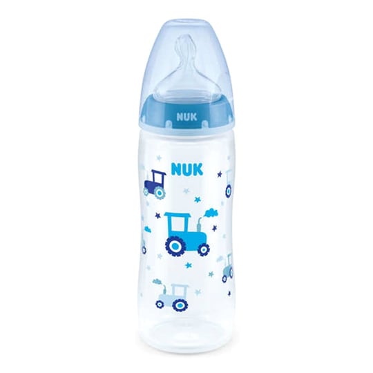 Nuk First Choice Plus Isı Göstergeli PP Biberon 300 Ml Mavi 741940
