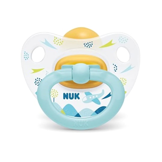 Nuk Happy Kids Kauçuk Emzik Erkek (6-18 Ay) (2li Kutu) 733094