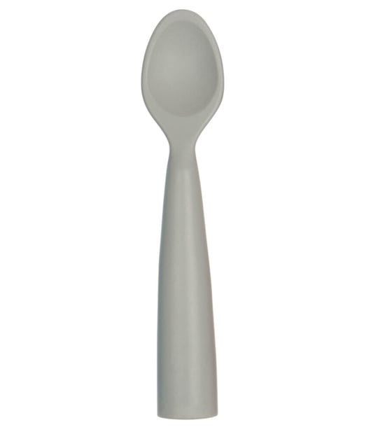 Oioi Blw Set I Silikon 3'lü Beslenme Seti Powder Grey 01070052