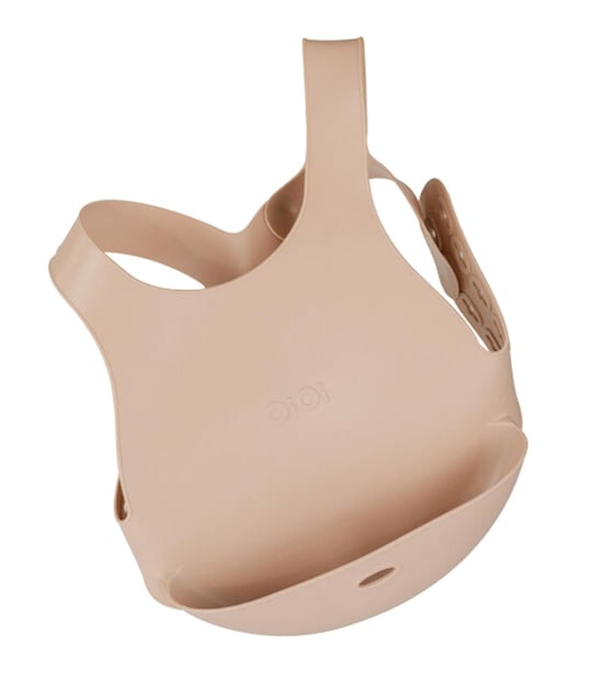 OiOi Silikon Mama Önlüğü Bubble Beige 01020008