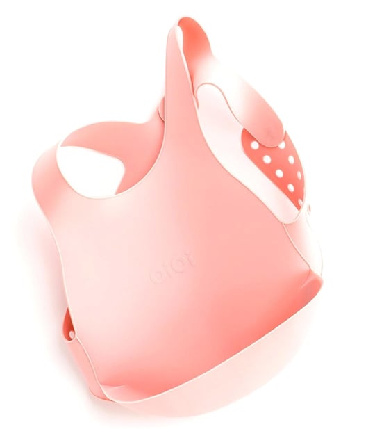 OİOİ Silikon Mama Önlüğü Pembe 01020003 