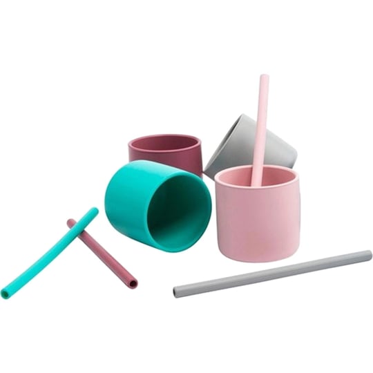 OiOi Silikon Pipet 4'Lü Mix Pembe 01110001