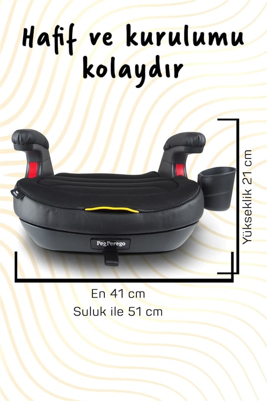 Peg Perego Viaggio Via Shuttle Grup 2-3 (15-36 Kg) Licorice