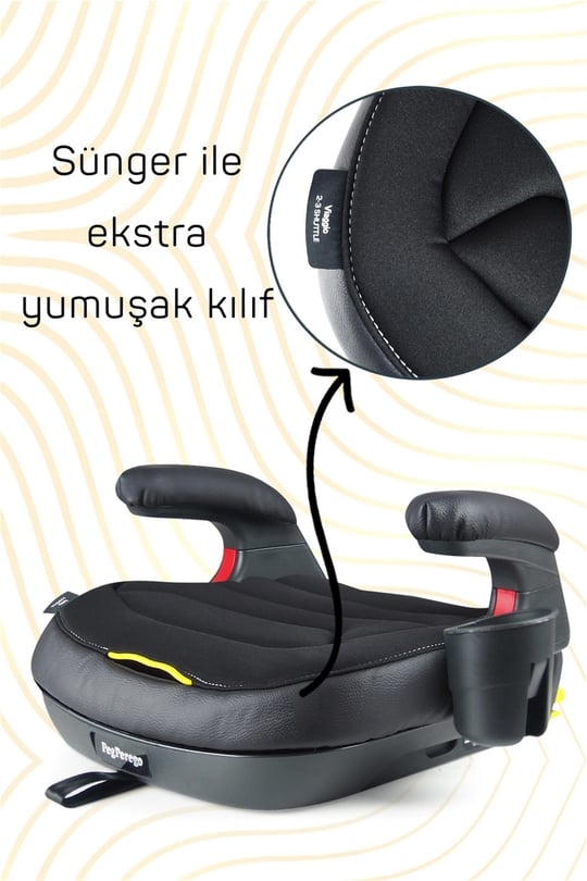 Peg Perego Viaggio Via Shuttle Grup 2-3 (15-36 Kg) Licorice