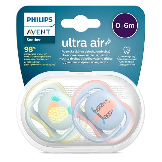 Philips Avent 2'li Ultra Air 0-6 Ay Erkek Scf085/12