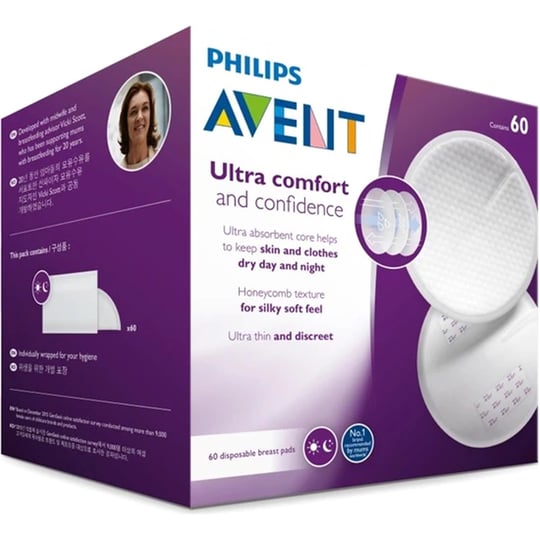 Philips Avent 60'lı Göğüs Pedi Scf254/61