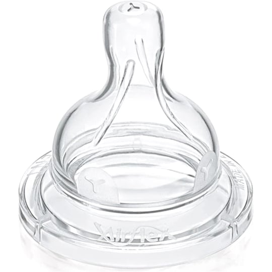 Philips Avent Biberon Emziği 2'li Hızlı Akış Y Kesik 6 Ay Scf636/27