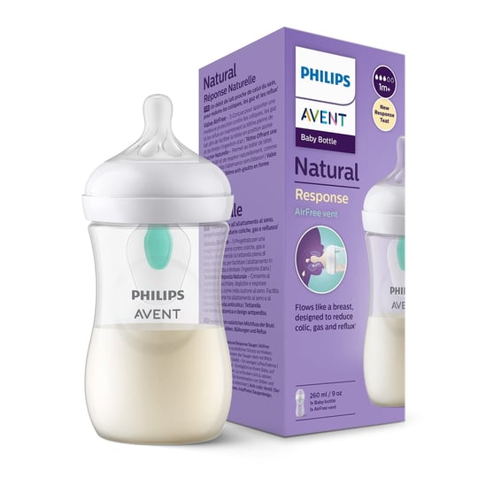 Philips Avent Natural Response Antikolik Biberon  260ml 1Ay SCY673/01