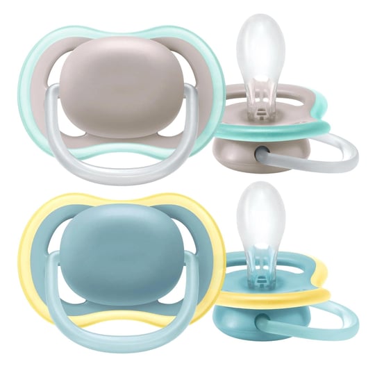 Philips Avent Ultra Air Silikon Emzik 18+ Ay Bej SCF349/01