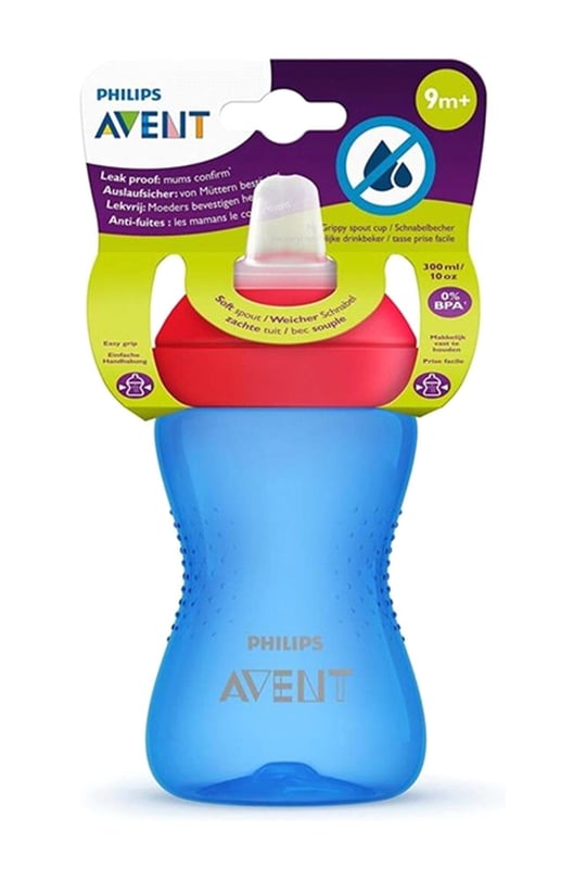 Philips Avent Yumuşak Uçlu Bardak Mavi 300 ml SCF802/01