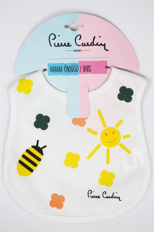 Pierre Cardin Baskılı Mama Önlüğü Arı 5671