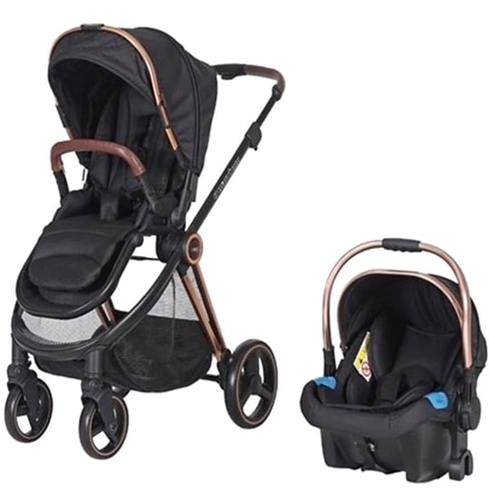 Prego 2069 Quantum Travel Sistem Bebek Arabası Siyah