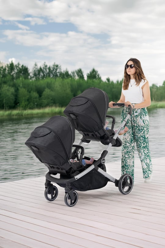 Prego 2071 İbiza Pro Travel Sistem İkiz Bebek Arabası