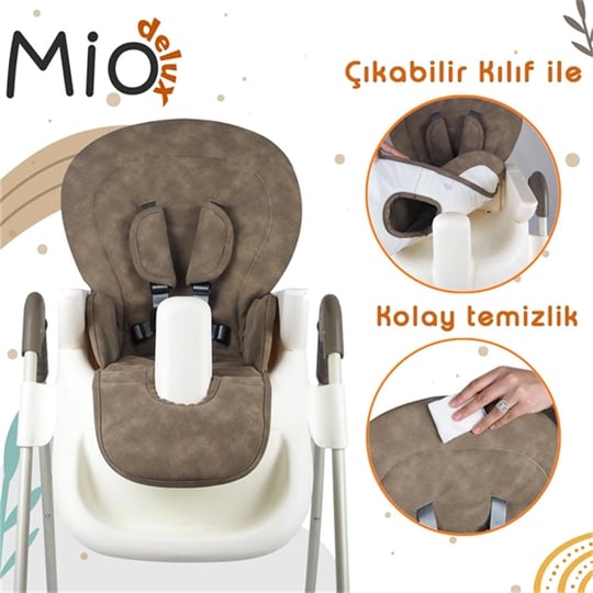 Prego 3032 Mio Deluxe Mama Sandalyesi Krem