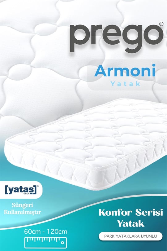 Prego Armoni Oyun Parkı Yatağı 60*120 8093