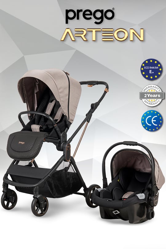 Prego Arteon Travel Sistem Bebek Arabası Bej 2244