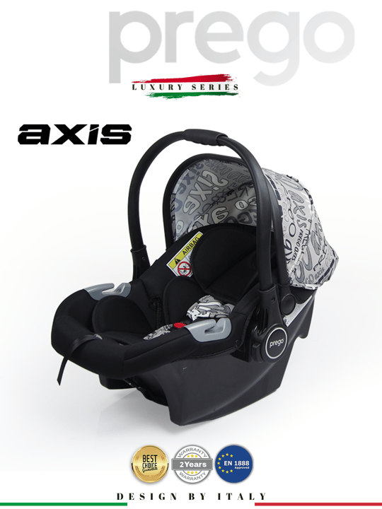 Prego Axis Ana Kucağı Puseti Taşıma Oto Koltuğu Gri