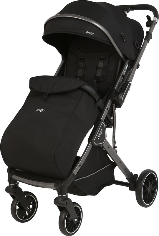 Prego Canyon Koldan Çift Yönlü Kabin Boy Bebek Arabası Siyah 2430