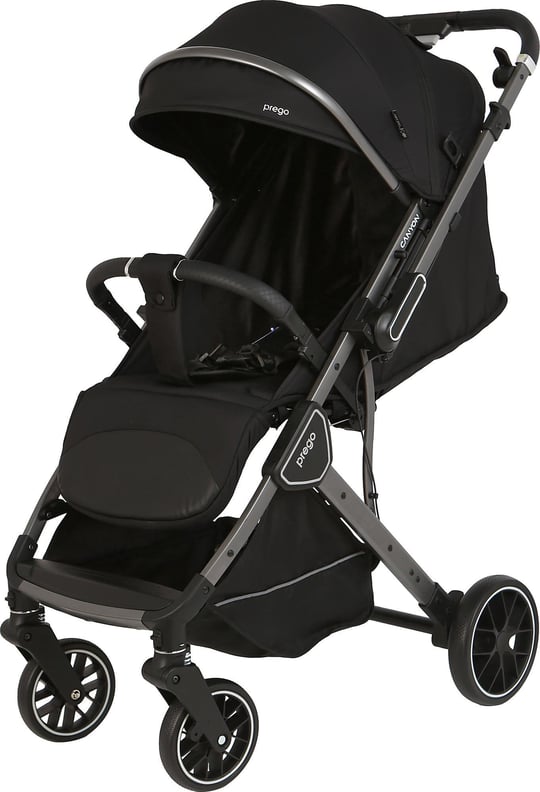 Prego Canyon Koldan Çift Yönlü Kabin Boy Bebek Arabası Siyah 2430