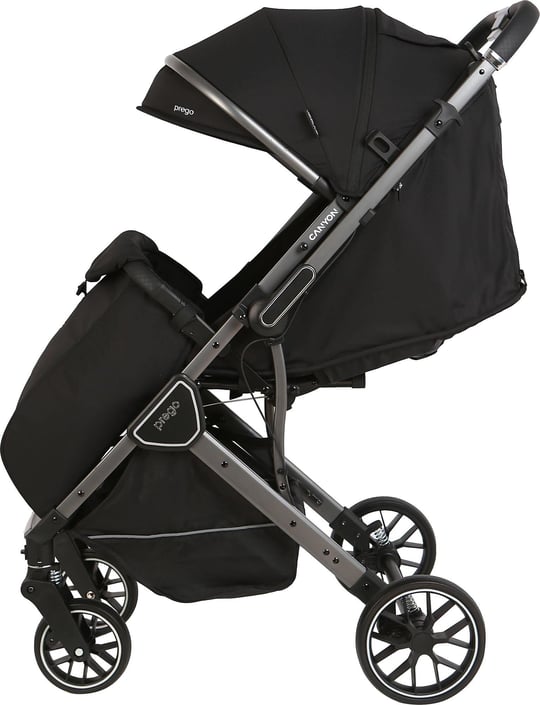 Prego Canyon Koldan Çift Yönlü Kabin Boy Bebek Arabası Siyah 2430