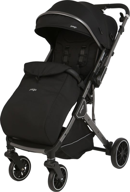 Prego Canyon Koldan Çift Yönlü Kabin Boy Bebek Arabası Siyah 2430
