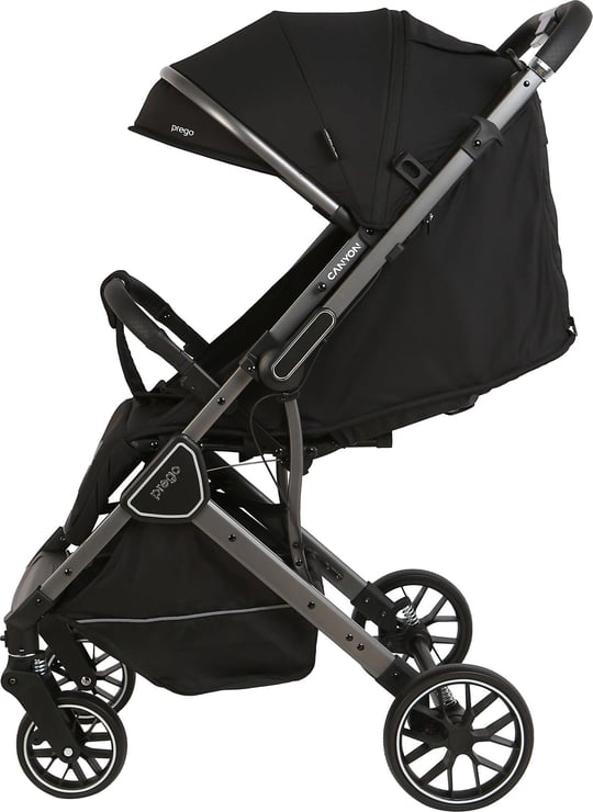 Prego Canyon Koldan Çift Yönlü Kabin Boy Bebek Arabası Siyah 2430