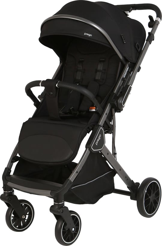 Prego Canyon Koldan Çift Yönlü Kabin Boy Bebek Arabası Siyah 2430