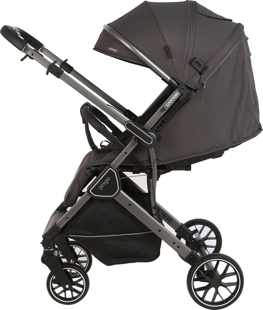 Prego Canyon Koldan Çift Yönlü Kabin Boy Bebek Arabası Gri 2430
