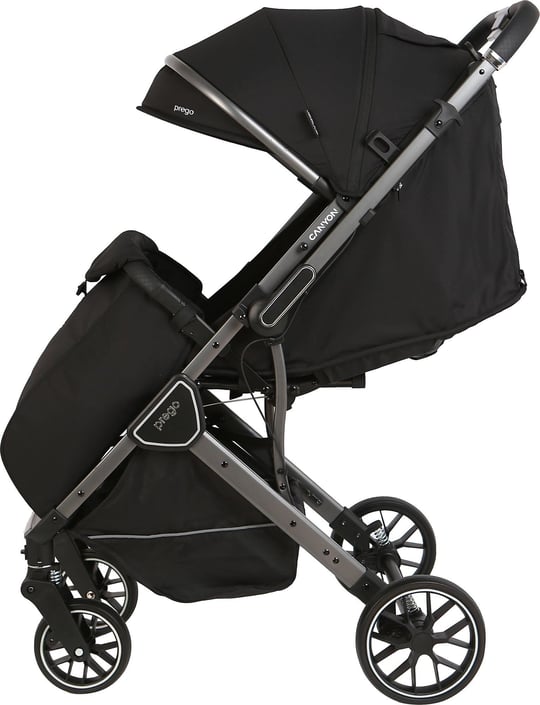Prego Canyon Koldan Çift Yönlü Kabin Boy Bebek Arabası Siyah 2430