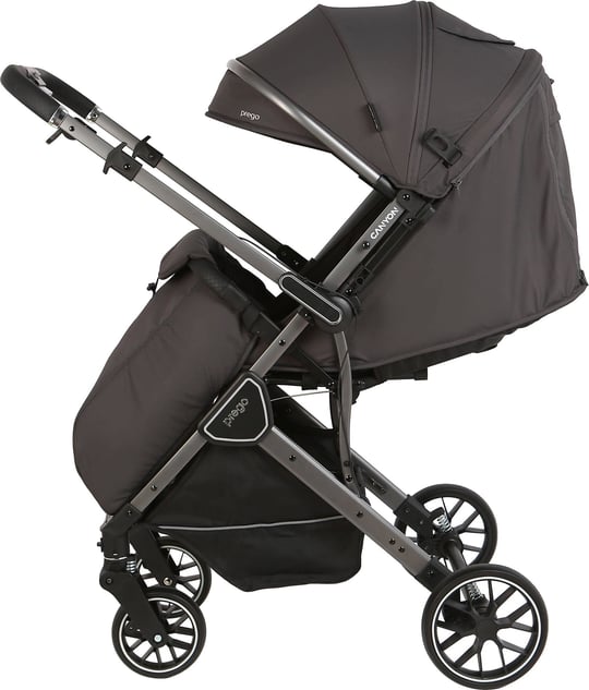 Prego Canyon Koldan Çift Yönlü Kabin Boy Bebek Arabası Gri 2430