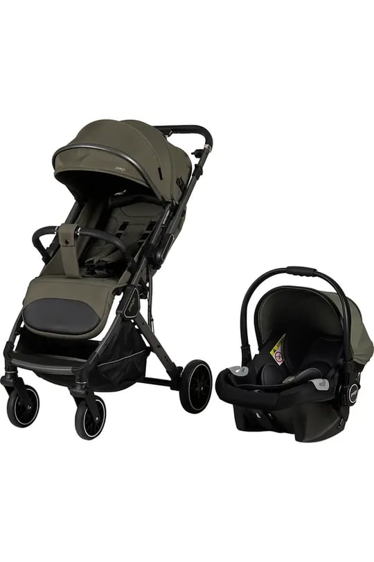 Prego Canyon Travel Sistem Çift Yönlü Bebek Arabası Yeşil