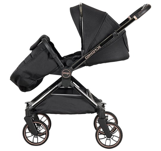 Prego Concorde Travel Sistem Bebek Arabası Yeni Siyah 