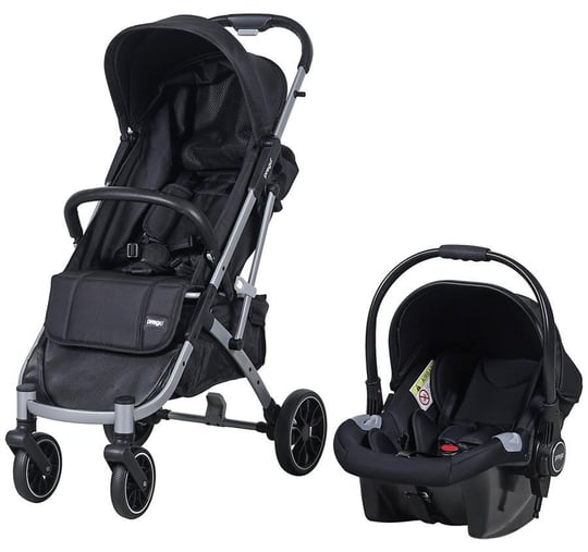 Prego Covi Plus Travel Sistem Bebek Arabası Siyah