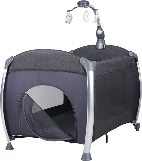 Prego Elegance Dönenceli Oyun Parkı Gri 8060