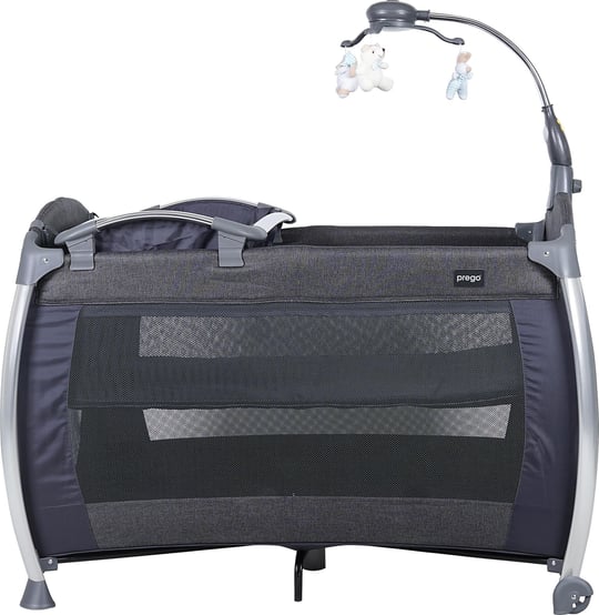 Prego Elegance Dönenceli Oyun Parkı Gri 8060