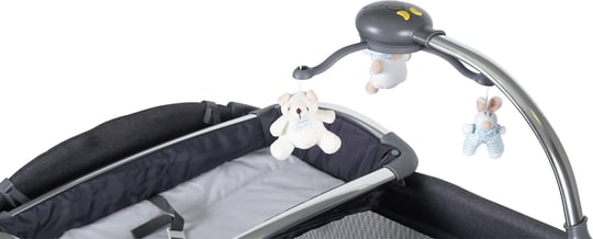 Prego Elegance Dönenceli Oyun Parkı Gri 8060