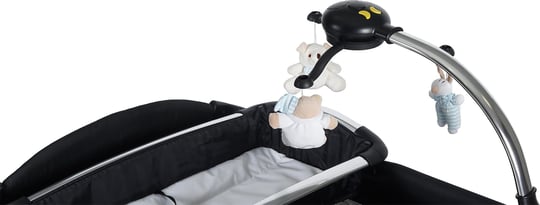 Prego Elegance Dönenceli Oyun Parkı Siyah 8060