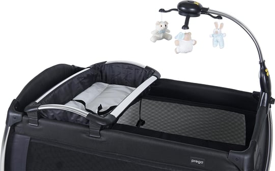 Prego Elegance Dönenceli Oyun Parkı Siyah 8060