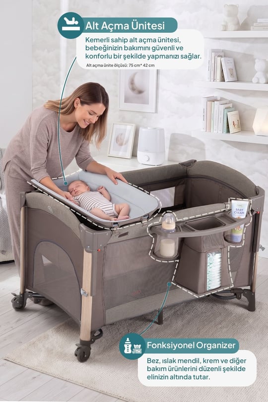 Prego Elips Plus Çocuk Oyun Parkı Bej 8069