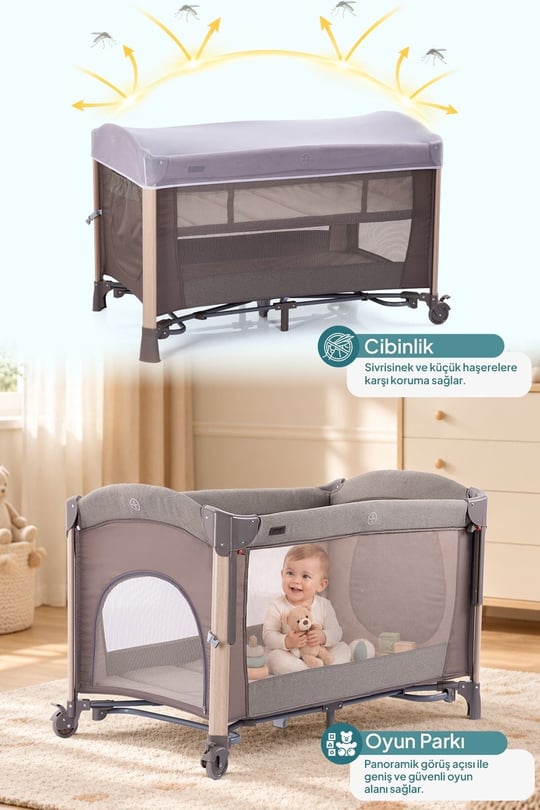 Prego Elips Plus Çocuk Oyun Parkı Bej 8069