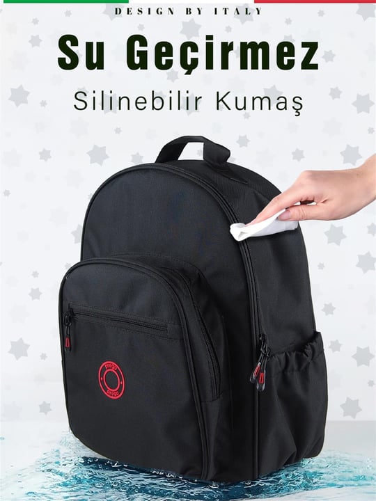 Prego Estella Bebek Bakım Çantası Kırmızı 3089