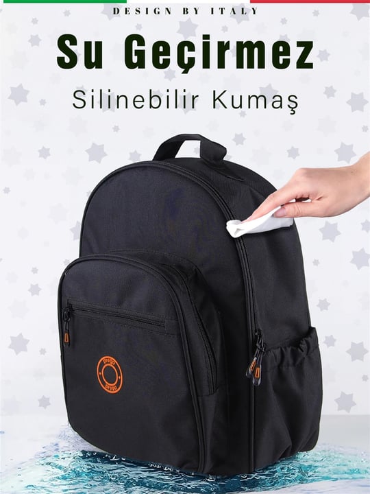 Prego Estella Bebek Bakım Çantası Turuncu 3089