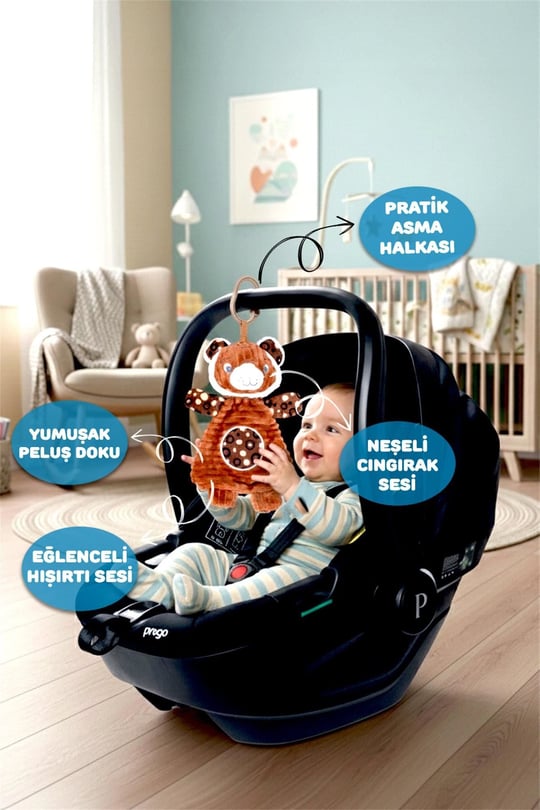 Prego Hışırtılı Elbiseli Oyuncaklar Kaplan P210593