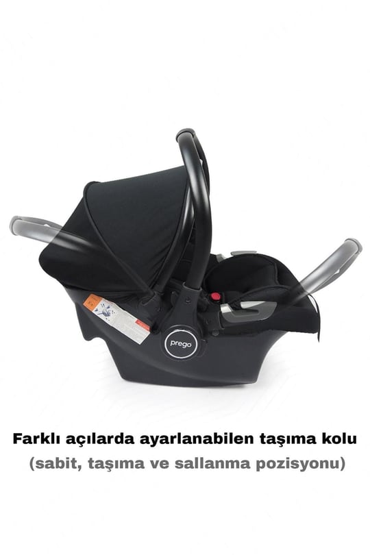 Prego İbiza Plus Oto Koltuğu Ana Kucağı Siyah 2223