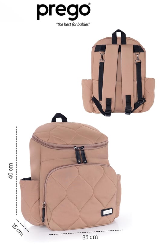 Prego Montana Bebek Bakım Çantası Camel 3084
