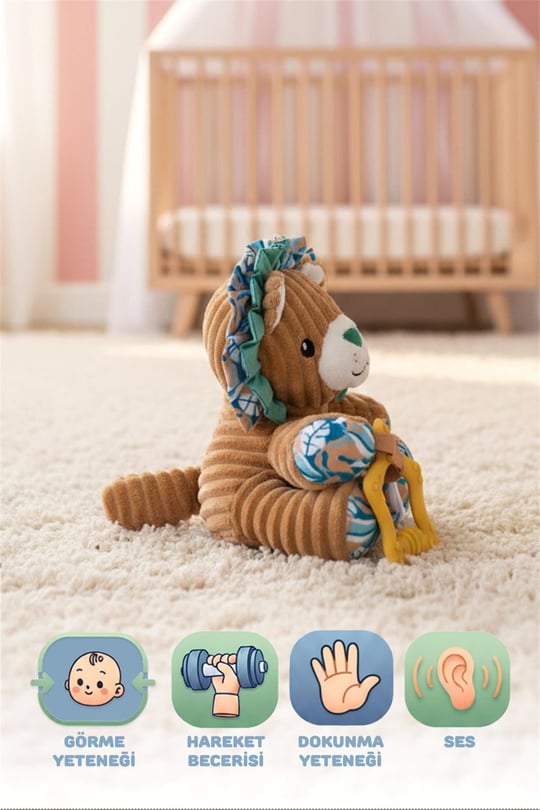 Prego Peluş Oyuncaklar Aslan P210604