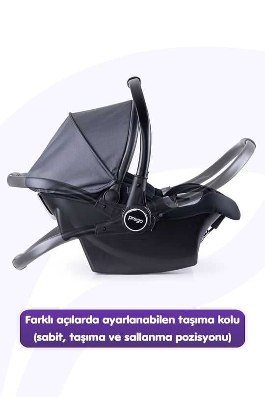 Prego Premium Ana Kucağı Gri