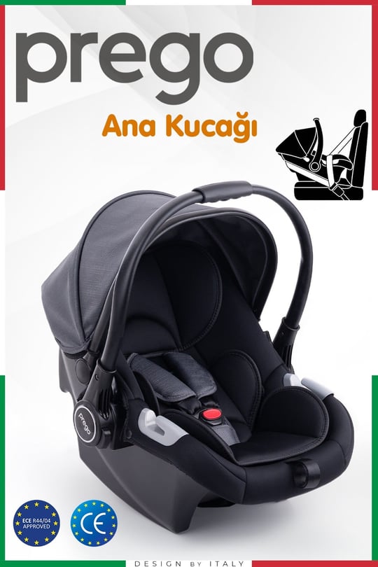 Prego Premium Ana Kucağı Gri