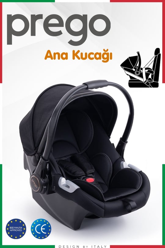 Prego Premium Ana Kucağı Siyah